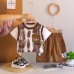Letter short sleeved baby two-piece set