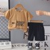 Children's clothing casual children's clothing summer short sleeved two-piece set