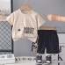 Children's clothing casual children's clothing summer short sleeved two-piece set