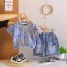 Summer baby casual tie dye short sleeved two-piece set Summer baby casual tie dye short sleeved two-piece set