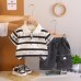 Children's casual baby boy summer outfit
