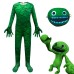 Halloween Rainbow Friends ROBLOX Game Cosplay Costume Blue Monster Onesie