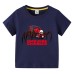 Children's summer clothing short sleeved