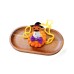 Pet Accessories Hat Halloween Festival Small Size Wizard Pumpkin Hat for Dogs and Cats Knit Hat for Small Dogs