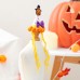 Pet Accessories Hat Halloween Festival Small Size Wizard Pumpkin Hat for Dogs and Cats Knit Hat for Small Dogs