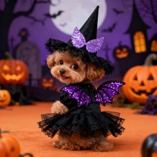 Pet Halloween Hat Creative Pumpkin Devil Spider New Stock  Rabbit Pet Dog