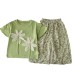 Children's thin short sleeved two-piece set
