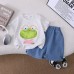 Children's Summer Baby Cartoon Short Sleeve Two Piece Set