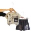 Children's Pocket Letter Short Sleeve Two Piece Set