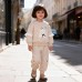 Long sleeved two-piece set for baby girls' clothing