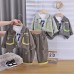 Casual long sleeved three piece set for baby autumn