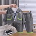 Casual long sleeved three piece set for baby autumn