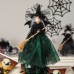 Halloween Decoration Witch Doll Tree Top Star Desktop Ornament Figurine