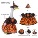 Halloween Porch Goose Costume Large White Goose Festival Yard Decoration Hat and Clothing