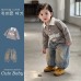 Color-block Printed Top Two-piece Outfit for Kids