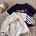 Children's Long Sleeve Striped Mock