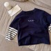 Children's Long Sleeve Striped Two-Piece