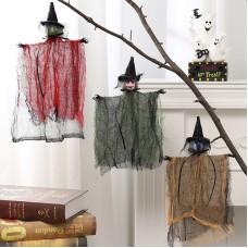 Halloween Decoration Halloween Scary Witch Hanging Ghost Ornament Haunted House Party Prop Hanging Decor