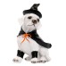 Halloween Decoration Ins Style Pet Dog Witch Resin Figurine Pet Shop Decor