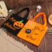 Halloween Pumpkin Tote Bag, Kids' Non-Woven Gift Bag for Halloween, Candy Bag for Children's Parties