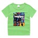 Fortnite Children's Summer Clothing Short Sleeves