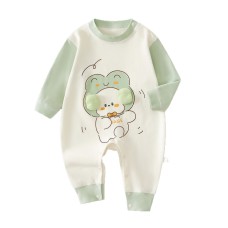 Cute Baby Cotton Long Sleeve Onesie for 0-15 Months