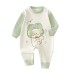 Cute Baby Cotton Long Sleeve Onesie for 0-15 Months