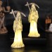 Halloween Grim Reaper Scythe Decorative Glow Night Light Desk Lamp