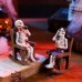 Halloween Skeleton Decoration for Recliner Chair, Horror Atmosphere Prop for Bar, Haunted House