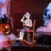 Halloween Skeleton Decoration for Recliner Chair, Horror Atmosphere Prop for Bar, Haunted House