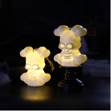 Halloween Skull Glow Night Light Creative Decoration Prop Party Atmosphere Lamp Scene Decoration