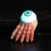 Halloween Ghost Hand Candle Light, Fake Skull Hand Decoration Prop, Glowing Party Ornament, Atmosphere Decor
