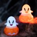 Halloween Ghost Pumpkin Lantern Light-Up Decoration Props for Party Scene Decoration Plastic Supplies