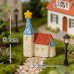 Miniature Landscape Creative Simulation Cartoon Castle House Garden Decoration DIY Ornament Moss Elegant Small Decorative Item