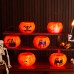 Halloween Pumpkin Lantern Glow-in-the-Dark Pumpkin Handheld Lantern for Kids, Kindergarten Children's Portable Lantern, Pumpkin Bucket Candy Container