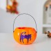 Halloween Pumpkin Lantern Glow-in-the-Dark Pumpkin Handheld Lantern for Kids, Kindergarten Children's Portable Lantern, Pumpkin Bucket Candy Container