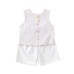 Children's Lightweight Two-Piece Set: Sleeveless Top