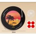 Original Corrugated Cardboard Cat Scratcher Wall-Mounted Rotating Vinyl Record Style Cat Scratch Board Oil Painting Design Cat Claw Board Gift