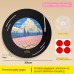 Original Corrugated Cardboard Cat Scratcher Wall-Mounted Rotating Vinyl Record Style Cat Scratch Board Oil Painting Design Cat Claw Board Gift