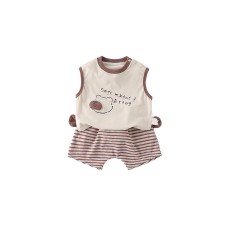 Cute Outfit for 1-Year-Old Baby Boys, Two-Piece Separated Set
