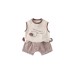 Cute Outfit for 1-Year-Old Baby Boys, Two-Piece Separated Set