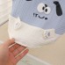 Cute Cartoon Outfit for Toddlers Muslin Two-Piece Set Sleeveless Baby
