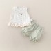 Cute Girls' Sleeveless Tank Top Set
