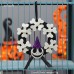 Halloween Pumpkin Skull Decoration Wreath Vine Ring Festival Hanging Ornament Decorative Props