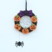 Halloween Pumpkin Skull Decoration Wreath Vine Ring Festival Hanging Ornament Decorative Props