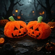 Halloween Creative Cute Funny Pumpkin Plush Toy Halloween Funny Pumpkin Props