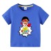 Children's summer clothing short sleeved