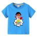 Children's summer clothing short sleeved