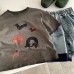 Minimally designed cartoon top for boys and children
