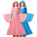 Halloween Pink and Blue Vampire Costume for Girls, Party Cosplay Performance